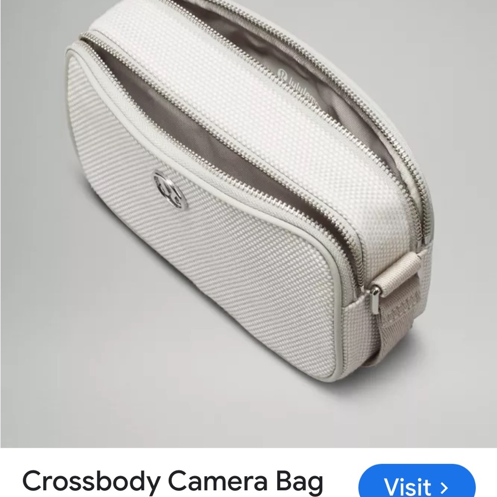 Elegant off white  Crossbody Camera Bag